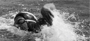 John Coutts powering through the ocean