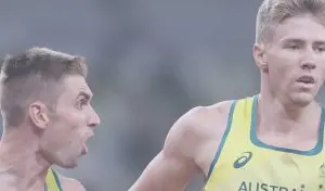 Cedric Dubler and Ash Molony in the Olympic final