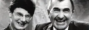 Forbes and Ursula Carlile smiling together