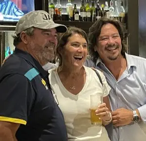 Craig Beardlsey, Jon Sieben and Mary T Meagher