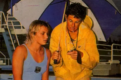 Shane Gould and Ursula Carlile together