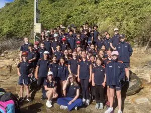 Carlile Swimming team photo