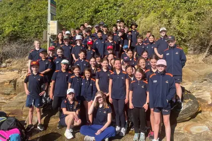 Carlile Swim Team Group Photo