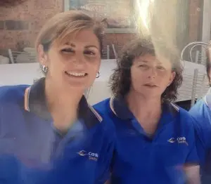 Ginny Shanley and co-worker